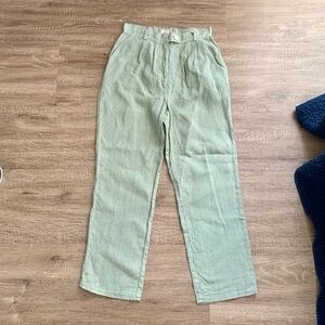 Mus and Bombon linen trousers